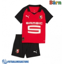 Fotballdrakt Barn Stade Rennais Hjemmedraktsett 2025-26 Kortermet (+ Korte bukser)